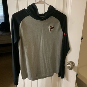 Falcons hooded shirt